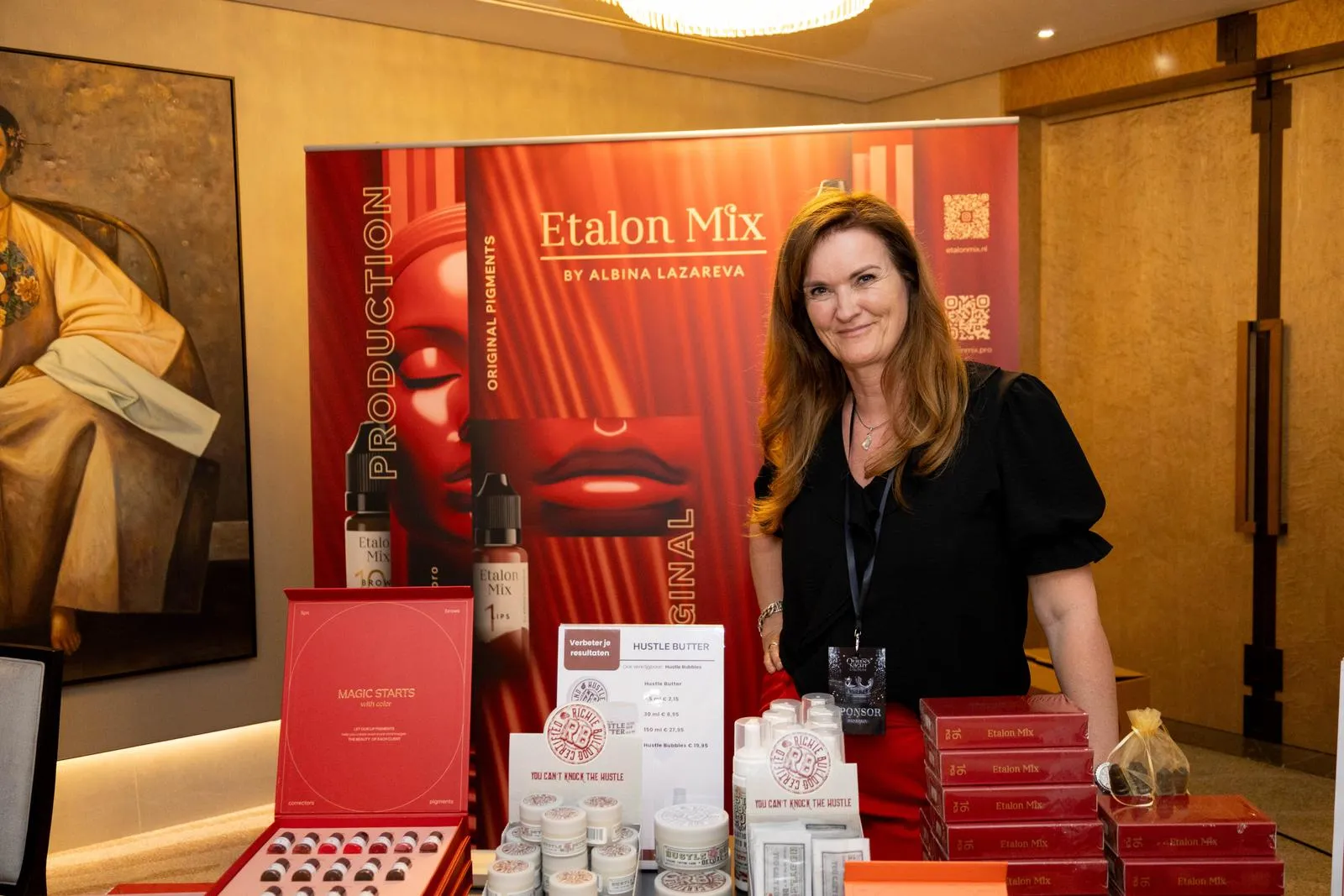 Audience watching the competition