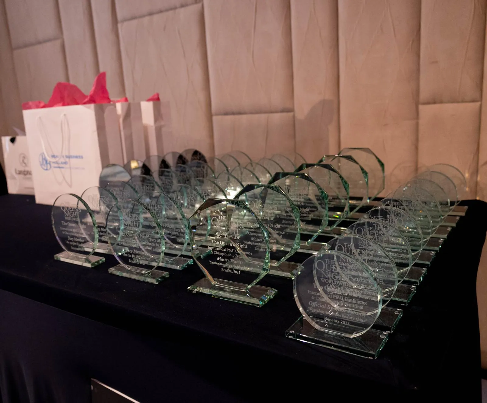 Live presentation on stage