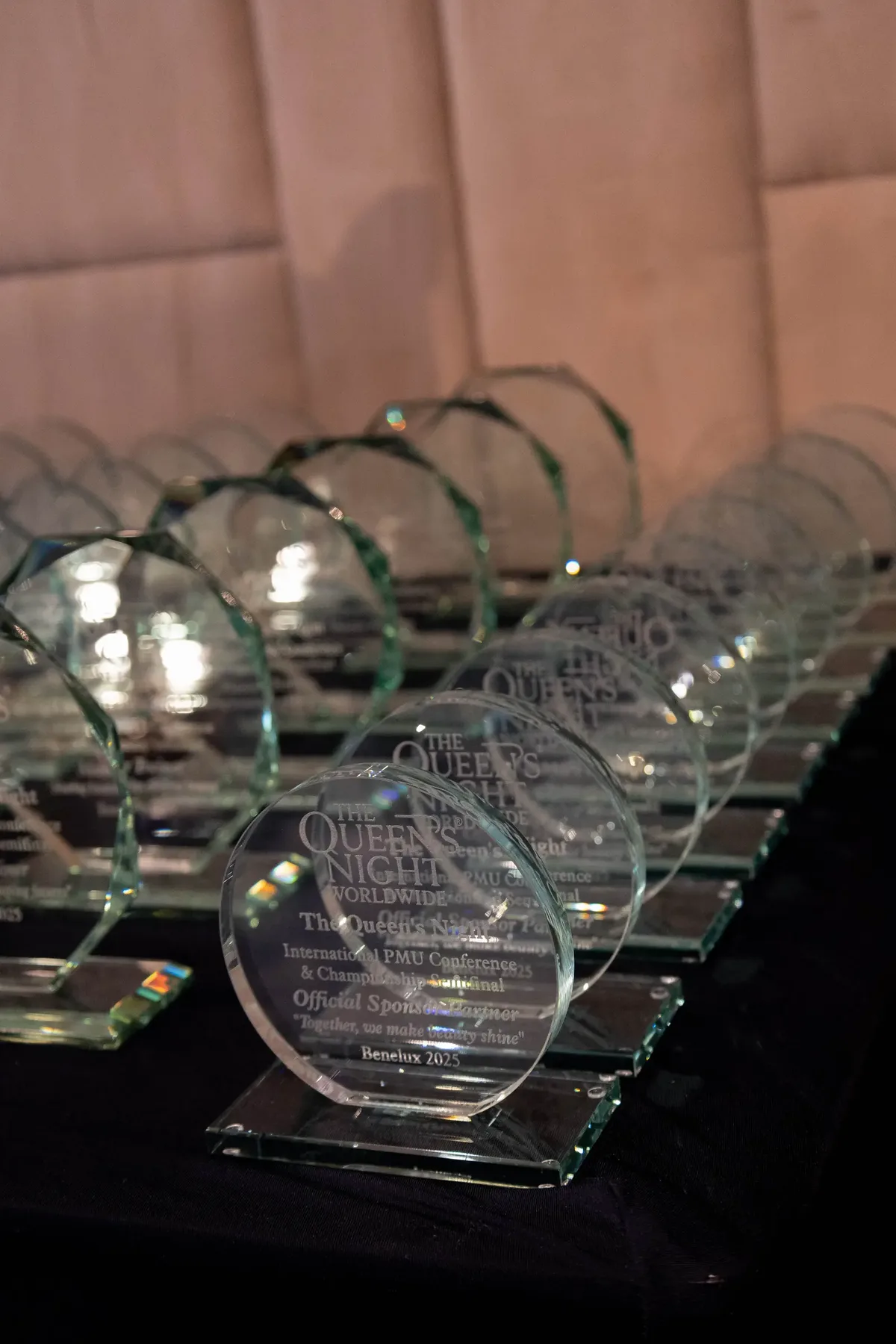 Championship trophies