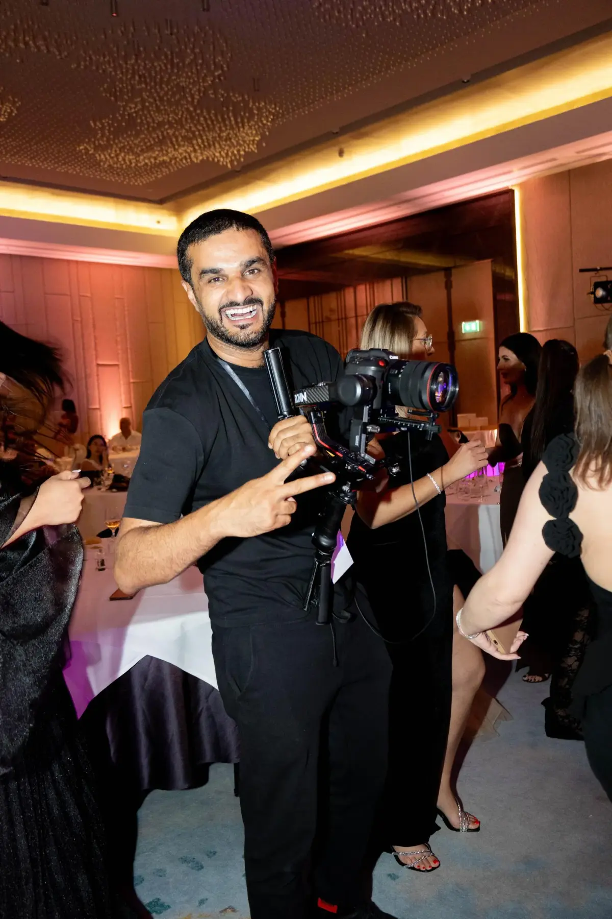 Stage presentation at The Queen's Night